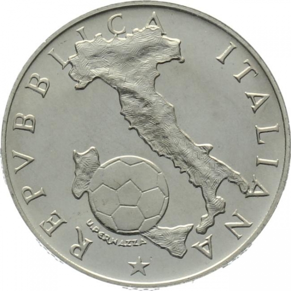 Italien 500 Lire 1986 - Fussball Weltmeisterschaft